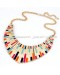 Fan Shaped Retro Necklace